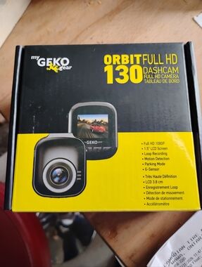 My GEKO Gear orbit full HD 130 Dash Cam New In Box
